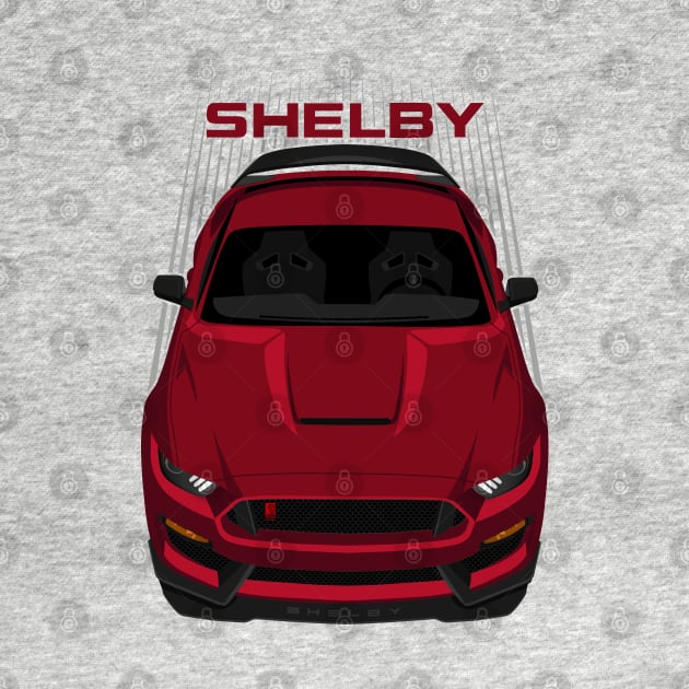 Ford Mustang Shelby GT350R 2015 - 2020 - Rapid Red by V8social